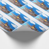 HOLZDUCK GESCHENKPAPIER (Ecke)