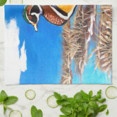 HOLZDUCK GESCHIRRTUCH (Gefaltet)