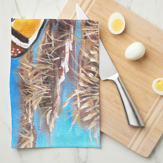 HOLZDUCK GESCHIRRTUCH (Viertel Falte)