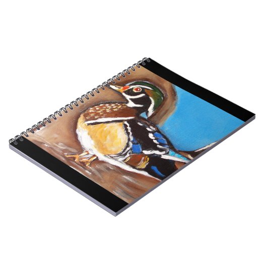 HOLZDUCK NOTIZBLOCK (Linke Seite)