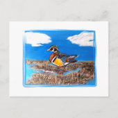 HOLZDUCK POSTKARTE (Vorderseite)