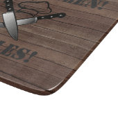 Holzeffekt Küche Schneidebrett (Ecke)