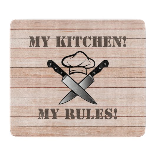 Holzeffekt Küche Schneidebrett (Vorderseite)