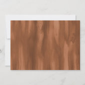 Holzeinladung Einladung (Vorderseite)