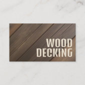 Holzeinschlag Visitenkarte (Vorderseite)