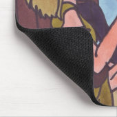 Holzelf mit Eichhörnchen Mousepad (Ecke)