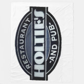 HOLZEN FLEECEDECKE (Vorderseite)