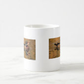 Holzente am Goldenen See Kaffeetasse (Mittel)