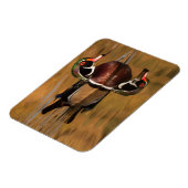 Holzente am Goldenen See Magnet (Linke Seite)