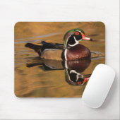 Holzente am Goldenen See Mousepad (Mit Mouse)