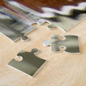 Holzente auf Wasser Puzzle (Seite)