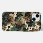 Holzente-Camouflage Klassisches Muster Case-Mate iPhone Hülle (Rückseite (Horizontal))