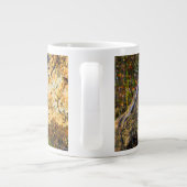 Holzente in Flug Jumbo-Tasse (Rückseite)