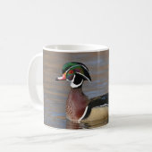 Holzente Kaffeetasse (Vorderseite Links)