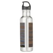 Holzente Stahlwasserflasche Edelstahlflasche (Rückseite)