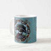 Holzente-Tasse Kaffeetasse (Vorderseite Links)