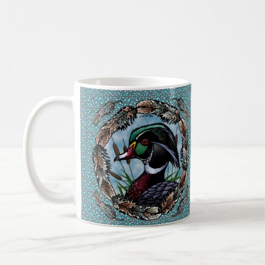 Holzente-Tasse Kaffeetasse (Links)