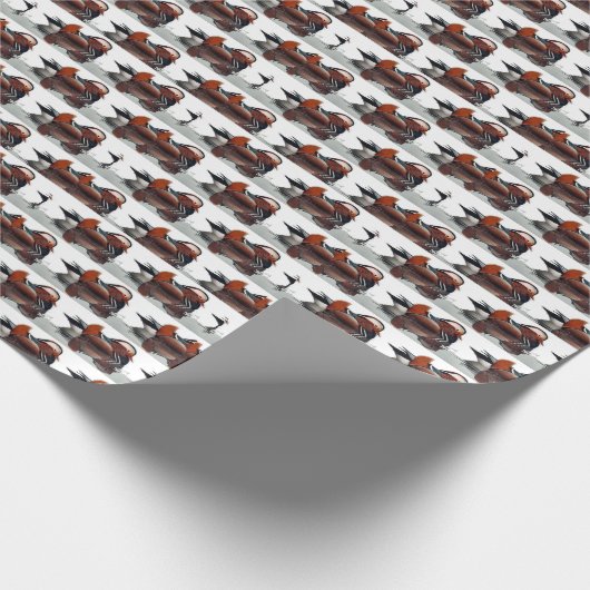 Holzente Thunder_Cove Geschenkpapier (Ecke)