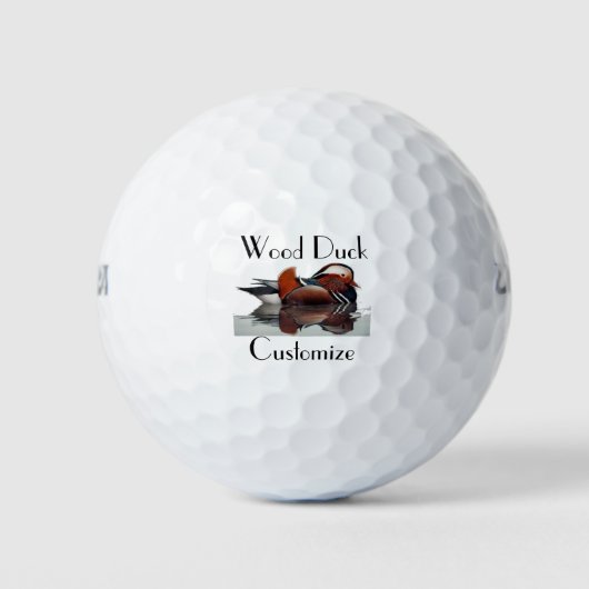 Holzente Thunder_Cove Golfball (Vorderseite)
