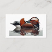 Holzente Thunder_Cove Visitenkarte (Rückseite)