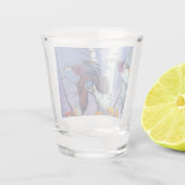 Holzenten fliegen schnapsglas (Rückseite)