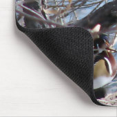 Holzenten in einem Baum Mousepad (Ecke)