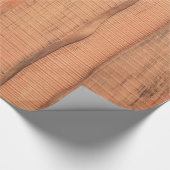 Holzentextur Geschenkpapier (Ecke)