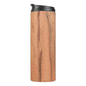 Holzentextur Thermosbecher (Nach rechts gedreht)