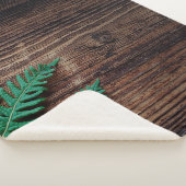 Hölzer mit kleinem Farngras aus Pflanze Sherpadecke (3/4)