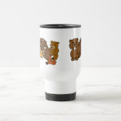 Hölzerne Abzeichen-Biber-Tasse Reisebecher (Mittel)