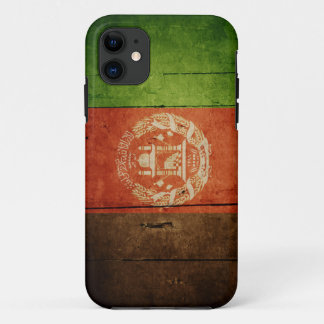 Hölzerne Afghanistan-Flagge; Afghanisch Case-Mate iPhone Hülle
