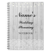 Hölzerne Anmerkungen Spitze der rustikalen Notizblock (Vorderseite)