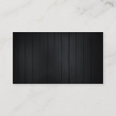 Hölzerne Beschaffenheits-Visitenkarte Visitenkarte (Rückseite)