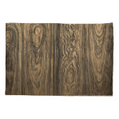 Hölzerne Bretter, natürliche Textur. Kissenbezug (Rückseite)