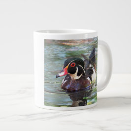 Hölzerne Ente 20 Unze-Kaffee-Tasse Jumbo-Tasse