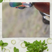 Hölzerne Ente Küchentuch (Gefaltet)