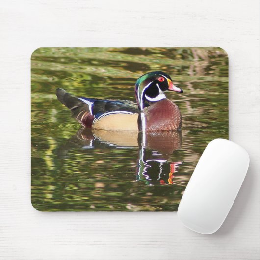 Hölzerne Ente Mousepad (Mit Mouse)