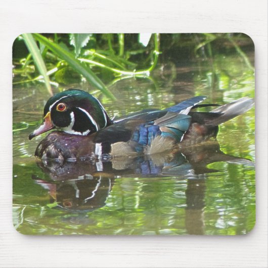 Hölzerne Ente Mousepad (Vorne)