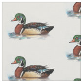 Hölzerne Ente Stoff (Nahaufnahme)