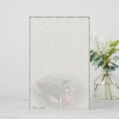 Hölzerne Enten-Gewohnheits-Briefpapier Briefpapier (Stehend Vorderseite)