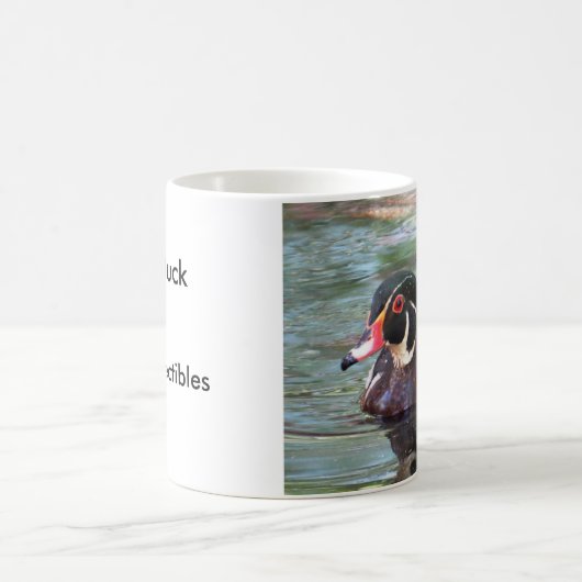 Hölzerne Enten-Kaffee-Tasse Kaffeetasse (Mittel)