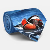 Hölzerne Enten-Krawatte Krawatte (Gerollt)