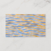 Hölzerne Enten-Visitenkarte Visitenkarte (Rückseite)