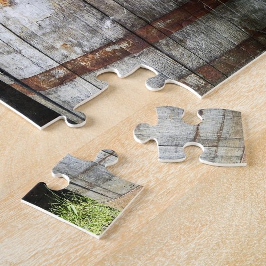 Hölzerne Fass-Fässer Puzzle (Seite)