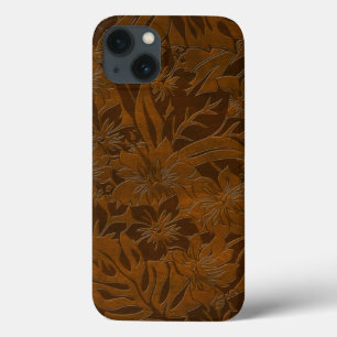 Hölzerne hawaiische iPad Air-Hüllen des Anini Case-Mate iPhone Hülle