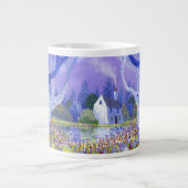 Hölzerne Hütte 2013 Jumbo-Tasse (Vorderseite)