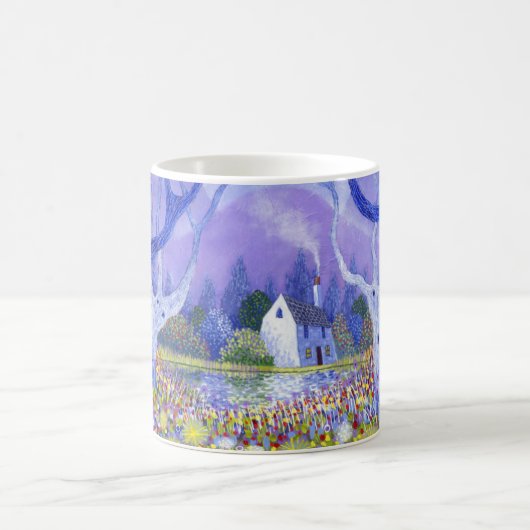 Hölzerne Hütte 2013 Kaffeetasse (Mittel)