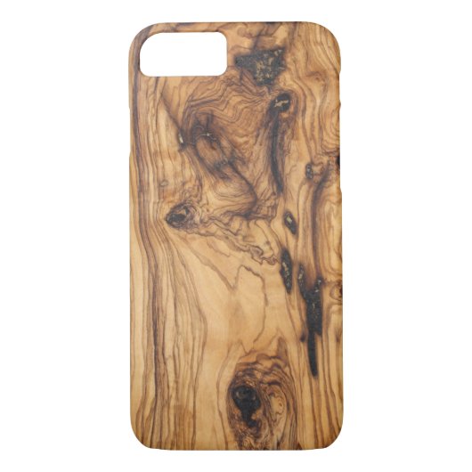 Hölzerne iPhone Fall olivewood Art Case-Mate iPhone Hülle (Rückseite)