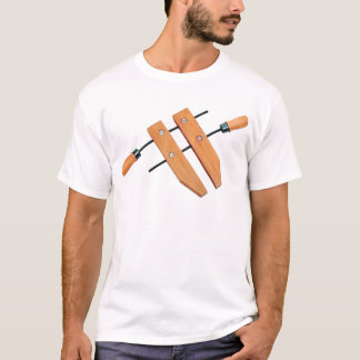 Hölzerne Klammer T-Shirt