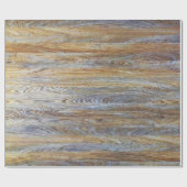 Hölzerne Korn-Beschaffenheit #4 Geschenkpapier (Flach)